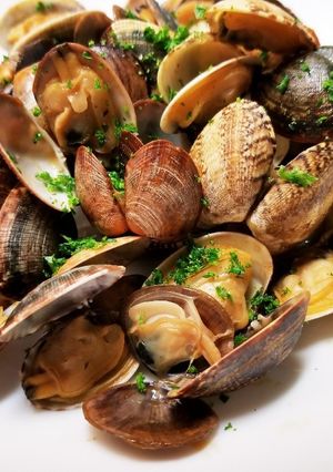 浅利の酒蒸しバター醤油-レシピのメイン写真
