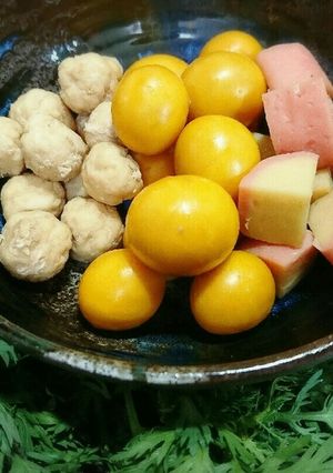 さっぱり♥鶏みんち&鶏きんかん煮-レシピのメイン写真