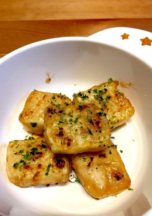 【パクパク期】もっちり豆腐ステーキ-レシピのメイン写真
