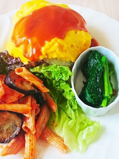 簡単ピラフのランチプレート-レシピのメイン写真