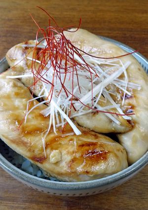 鶏ささみ丼-レシピのメイン写真