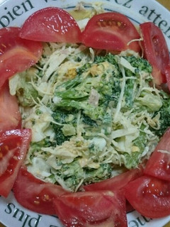 ブロッコリーのツナサラダ(カット野菜入)-レシピのメイン写真