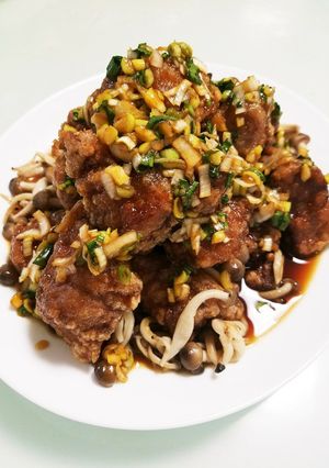 豚肉の唐揚げ薬味ソース-レシピのメイン写真