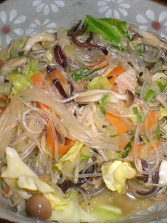 春雨の炒め煮-レシピのメイン写真