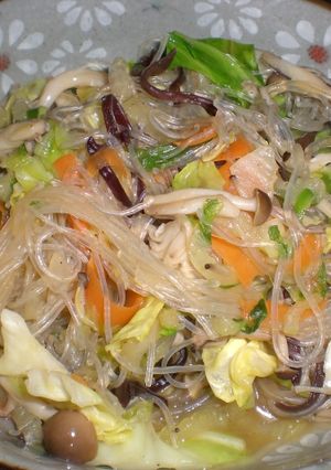 春雨の炒め煮-レシピのメイン写真
