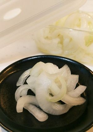 【 大量消費】新玉ねぎの酢漬け-レシピのメイン写真