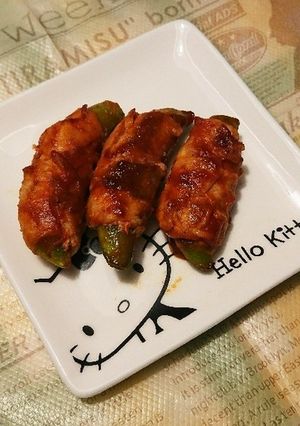 スナップえんどうの肉巻きケチャップ炒め-レシピのメイン写真
