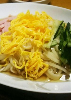 酸っぱくない！冷麺風冷やしうどん-レシピのメイン写真