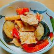 豚と茄子のニンニク味噌炒め