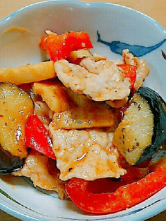 豚と茄子のニンニク味噌炒め-レシピのメイン写真