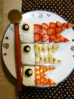 犬用♡こいのぼりケーキ♪-レシピのメイン写真