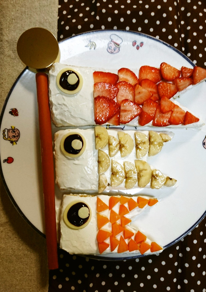 犬用♡こいのぼりケーキ♪-レシピのメイン写真
