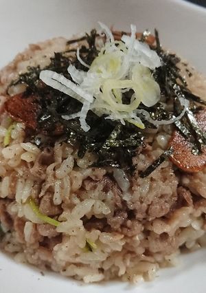 驚愕レシピNo.7牛肉とニンニクのイタ飯-レシピのメイン写真