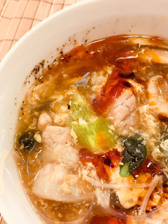 サンラー春雨スープ-レシピのメイン写真
