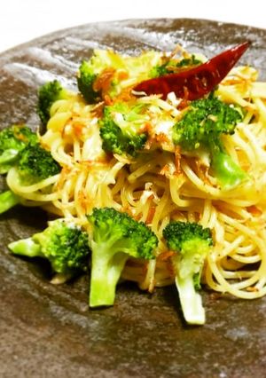 チーズ風味♡干しえびとブロッコリーパスタ-レシピのメイン写真