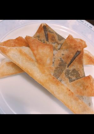こどもの日に!あんこバナナかぶと-レシピのメイン写真