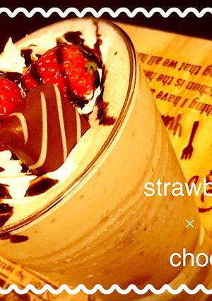 スタバフラペチーノ風？いちご♡ドリンク-レシピのメイン写真