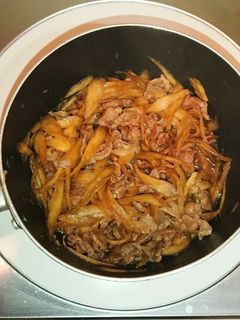 豚肉とゴボウのしぐれ煮-レシピのメイン写真