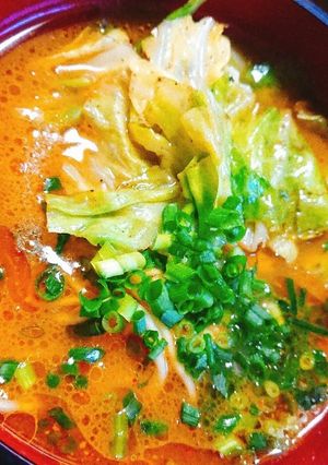 北海道土産の味噌ラーメン♪-レシピのメイン写真