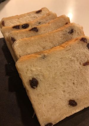 レーズン食パン-レシピのメイン写真