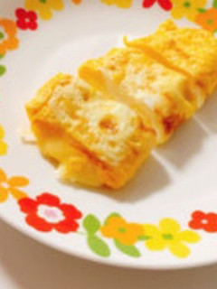 チーズがとろける卵焼き♬-レシピのメイン写真