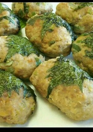 かしわ餅風♪味噌ハンバーグ-レシピのメイン写真