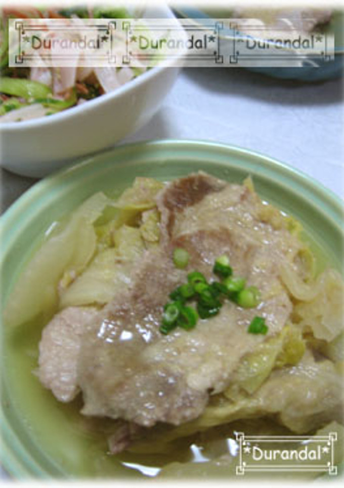 生姜風味たっぷり☆白菜と豚の重ね煮-レシピのメイン写真