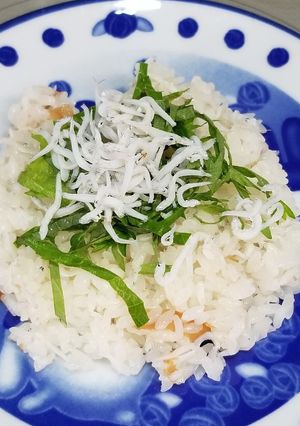 グルラボでしらすと梅干しのおこわ-レシピのメイン写真
