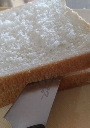 簡単☆食パンを切るコツ！厚切を薄切に変身-レシピのメイン写真