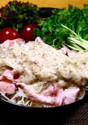 玉ねぎヨーグルト胡麻だれ-レシピのメイン写真