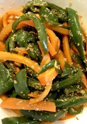 こどものお弁当 野菜 いろどりピーマン-レシピのメイン写真