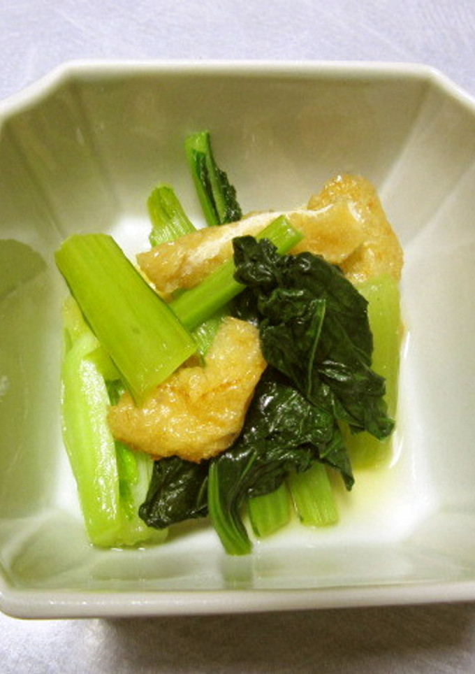 やみつき！小松菜のごま油炒め煮-レシピのメイン写真