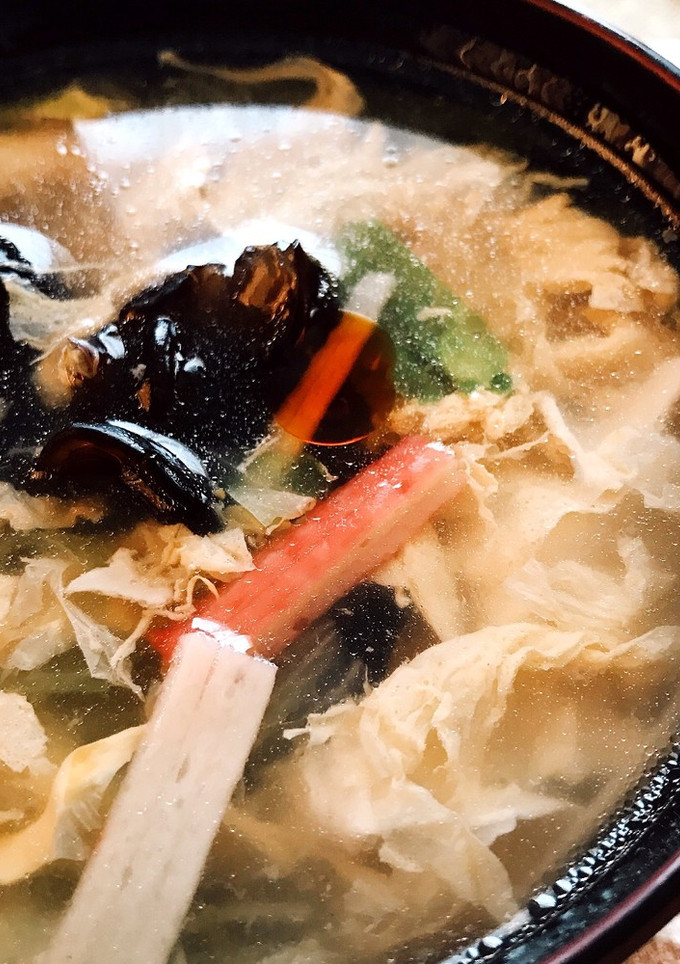ふんわりたまごとレタスの中華スープ♡-レシピのメイン写真