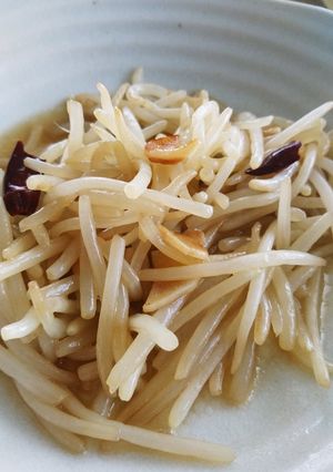 【糖質制限】もやしペペロンチーノ-レシピのメイン写真