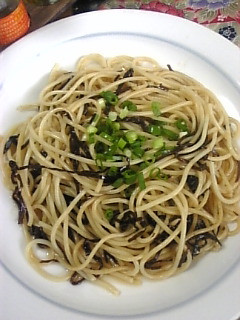 懐かしの味!簡単!昆布の佃煮パスタ-レシピのメイン写真