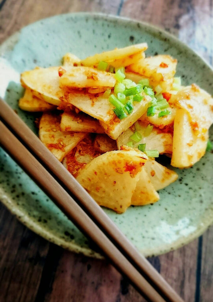 ５分で簡単！大根のピリ辛マヨ炒め-レシピのメイン写真