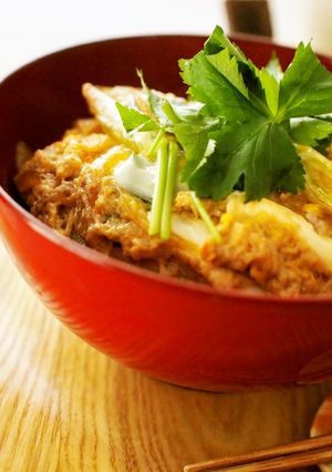 基本のつゆで卵丼-レシピのメイン写真