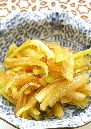 ●ブロッコリーの茎と大根のシリシリ●-レシピのメイン写真