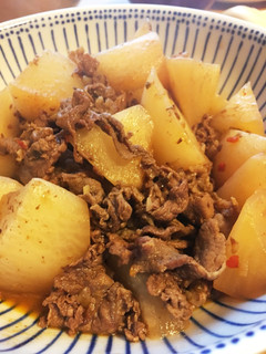 ピリ辛牛肉大根煮-レシピのメイン写真