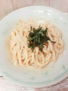 たらこマヨうどん-レシピのメイン写真