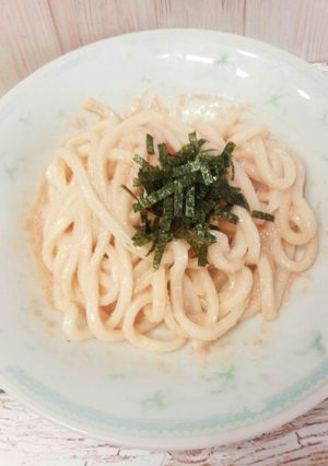 たらこマヨうどん-レシピのメイン写真