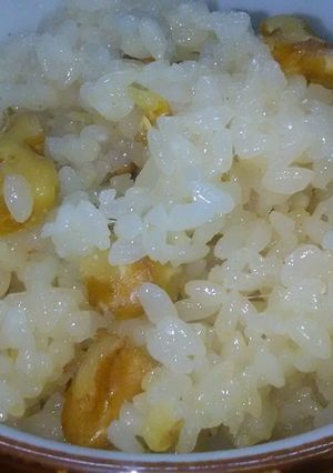 炊飯器でくるみのおこわ-レシピのメイン写真