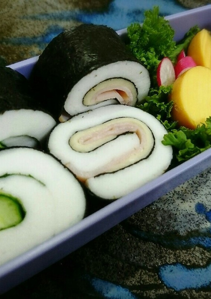 ぷちおかず♥ひとくちはんぺん巻き-レシピのメイン写真
