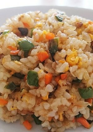 彩りチャーハン-レシピのメイン写真