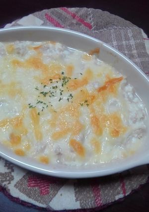 豆腐で！ヘルシー簡単グラタン-レシピのメイン写真