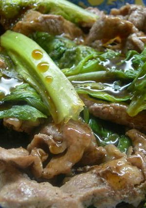 レタスと牛肉のオイスター風味-レシピのメイン写真