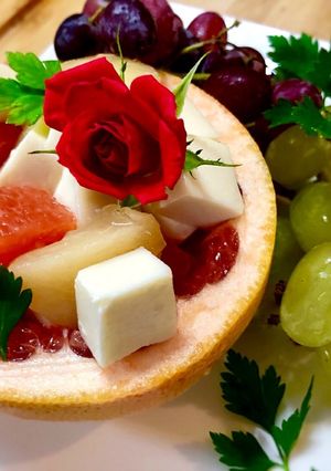 ＊ローズ豆腐ブラマンジェ＊-レシピのメイン写真