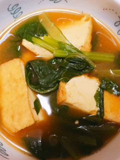 小松菜と厚揚げのカレースープ☆-レシピのメイン写真
