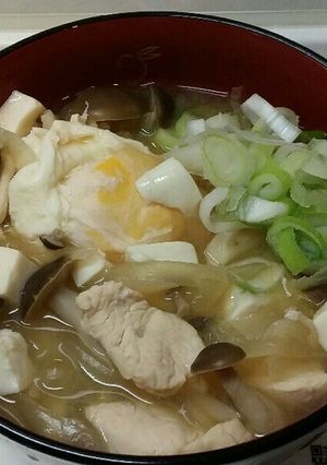 健康思考味噌汁010　しめじ&ささみ-レシピのメイン写真