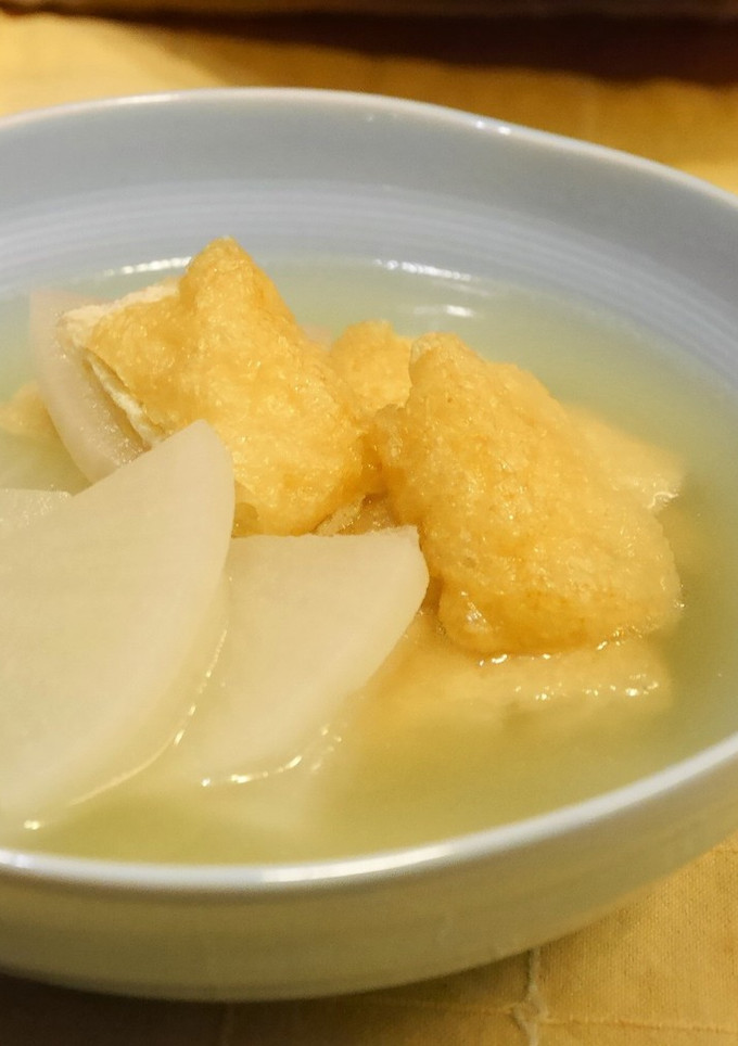 大根と揚げのさっと煮★白だしで簡単-レシピのメイン写真